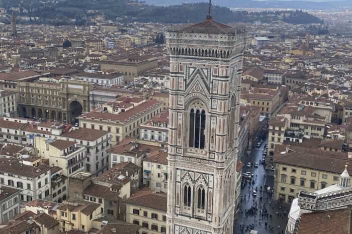 a view of Giotto's Campanile