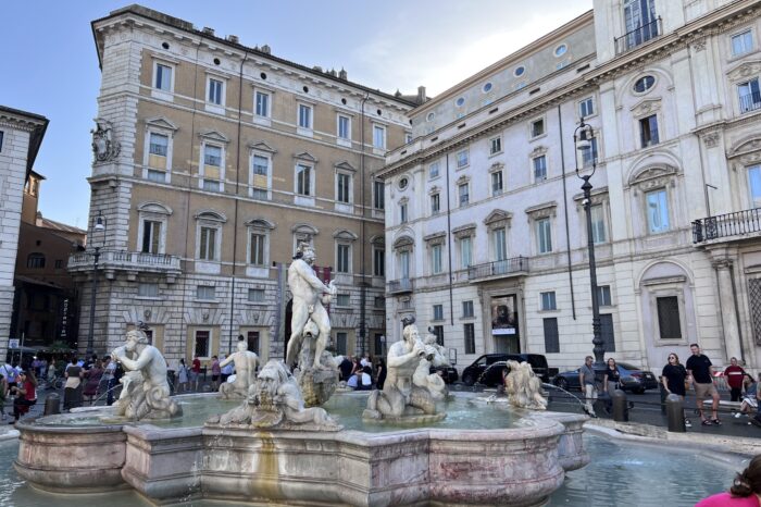 Rome evening stroll