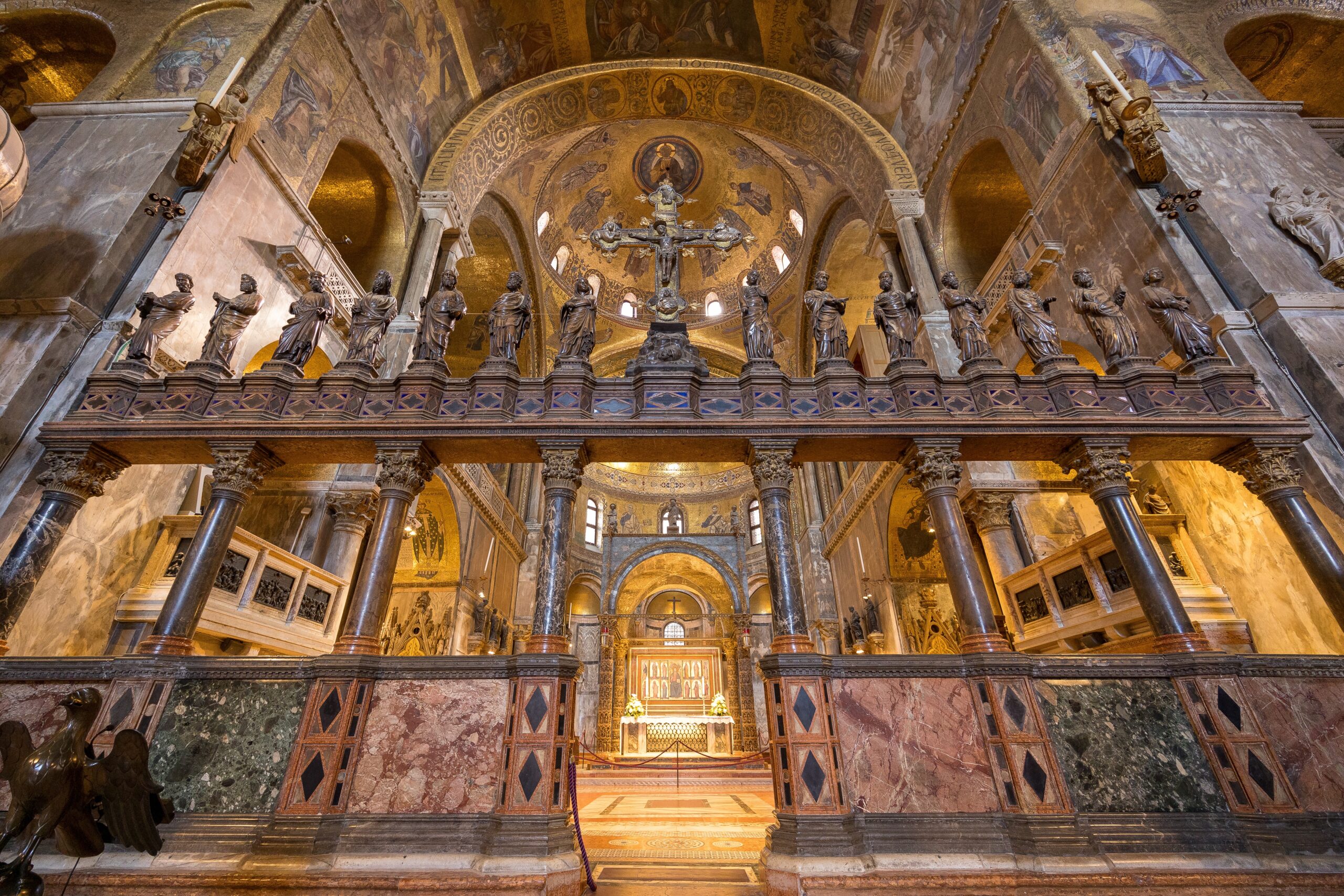 Venezia,,Italy,-,May,18,,2024:,Interior,Architectural,Shot,Of