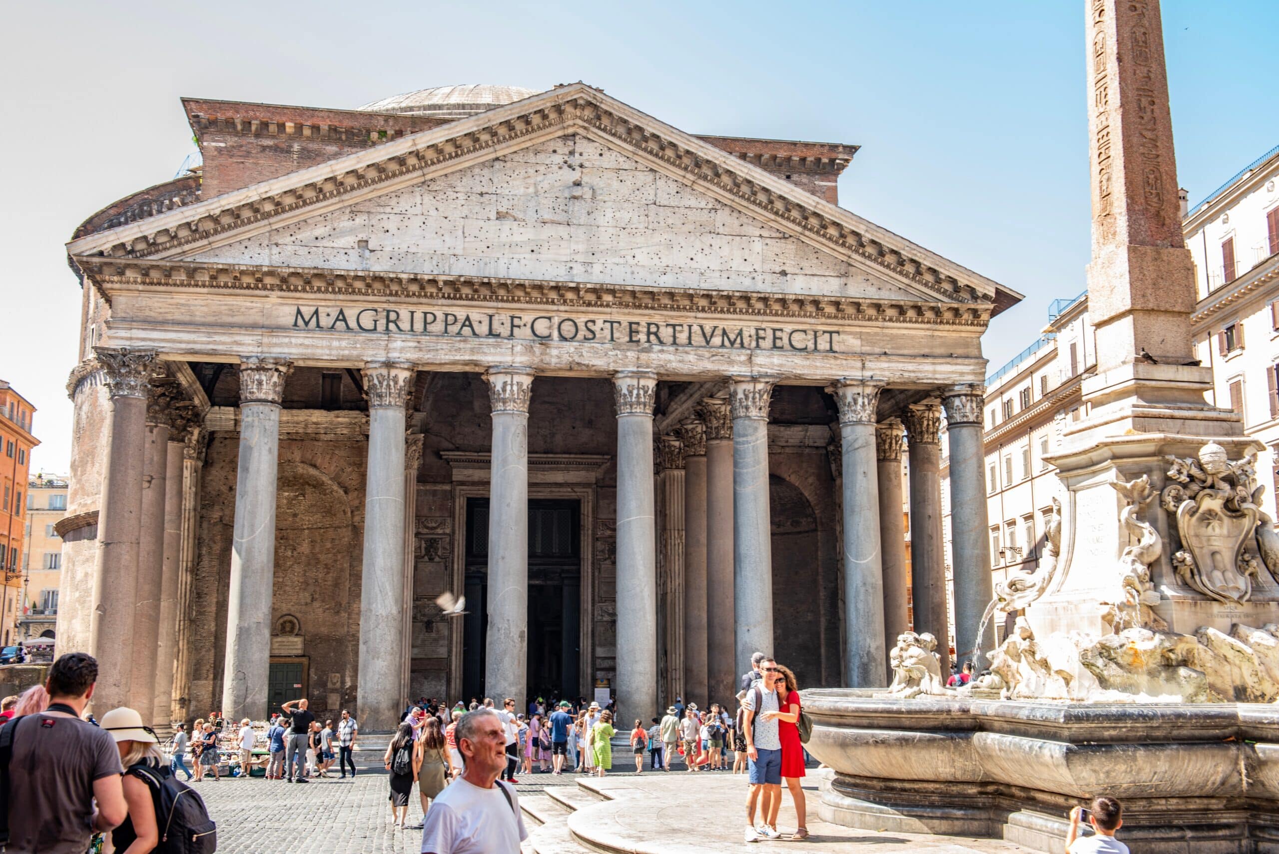 Rome,,Italy,-,June,30,,2019:,View,Of,Panteon,(ancient
