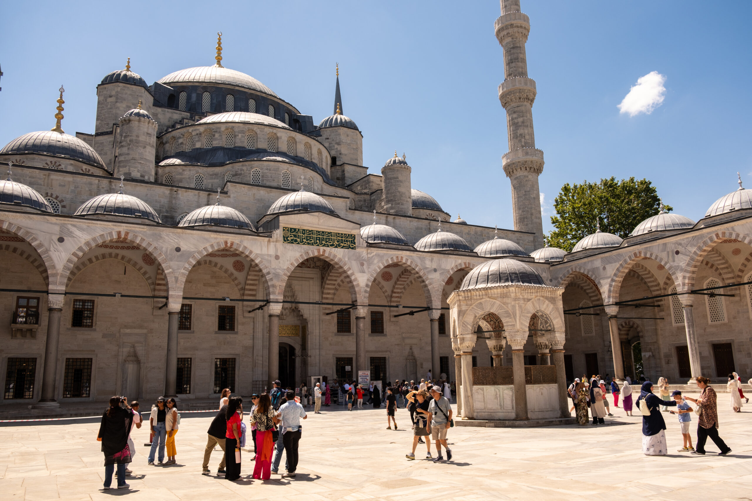 Istanbul: Blue Mosque and Hagia Sophia Guided Tour with tickets