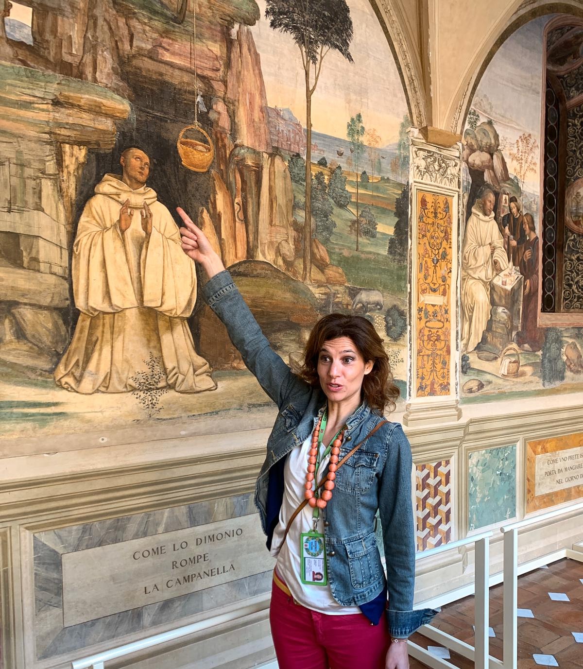Fioranza tour guide in Siena