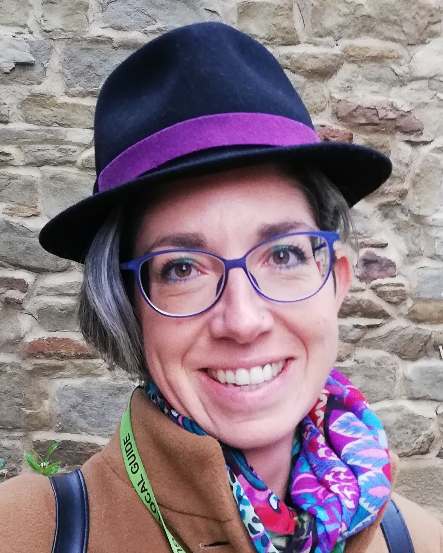 Giulia tour guide in Siena