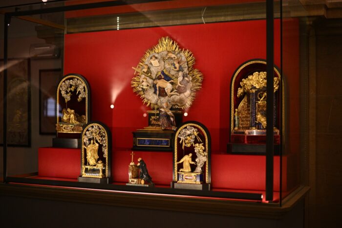 a display in a store