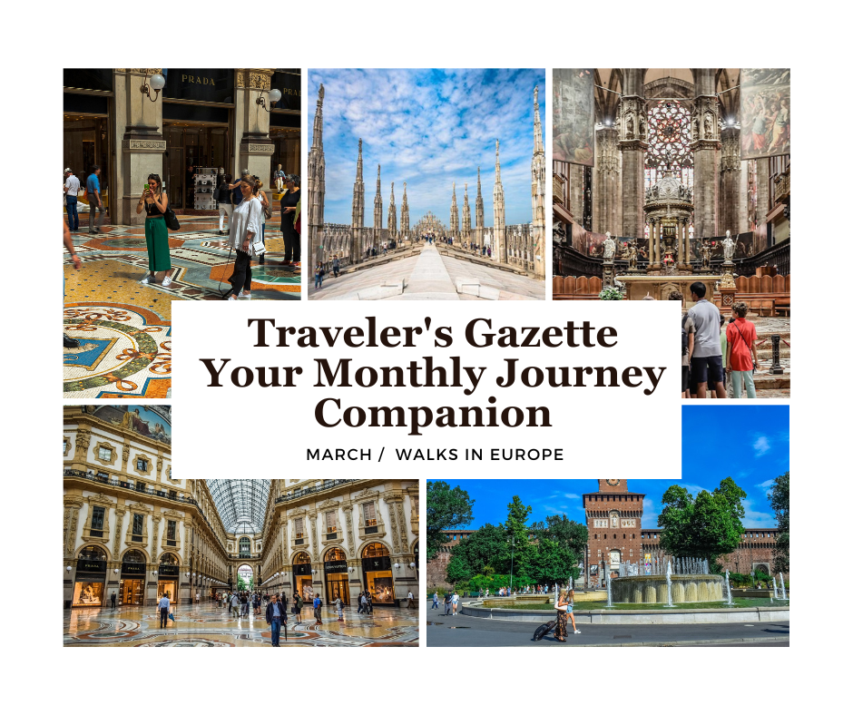Traveler's Gazette - Your Monthly Journey Companion