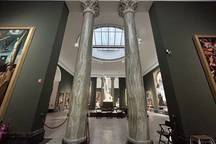 a large room