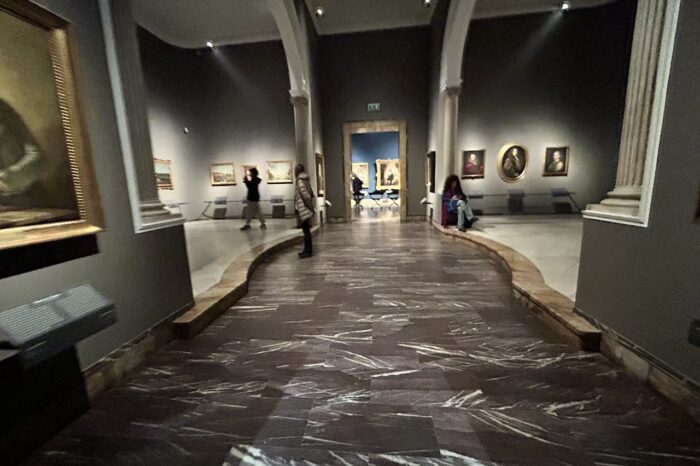 a large room