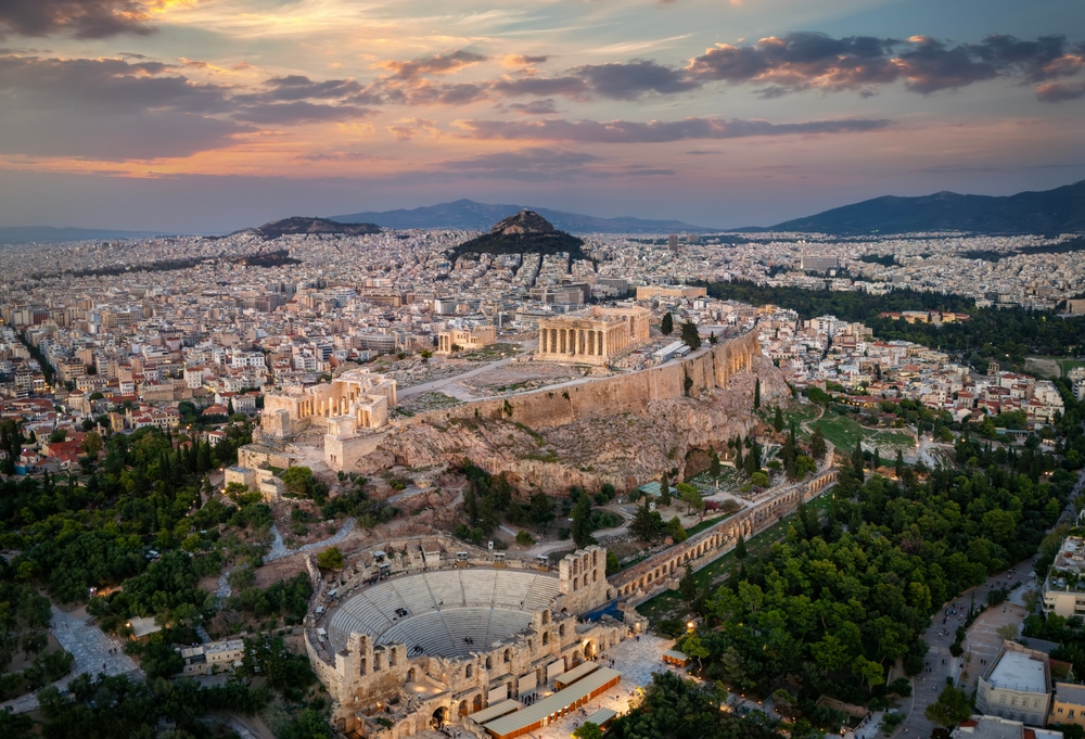 Athens Areal View