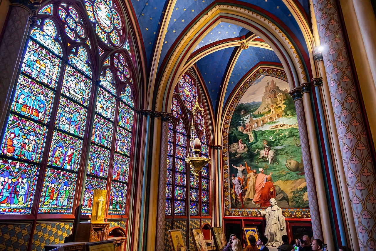 Paris,,France,-,July,7,,2025:,Interior,Of,The,Gothic