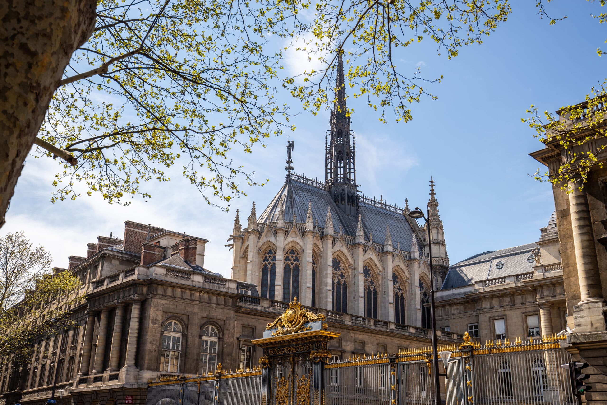 Sainte-Chapelle frontal view