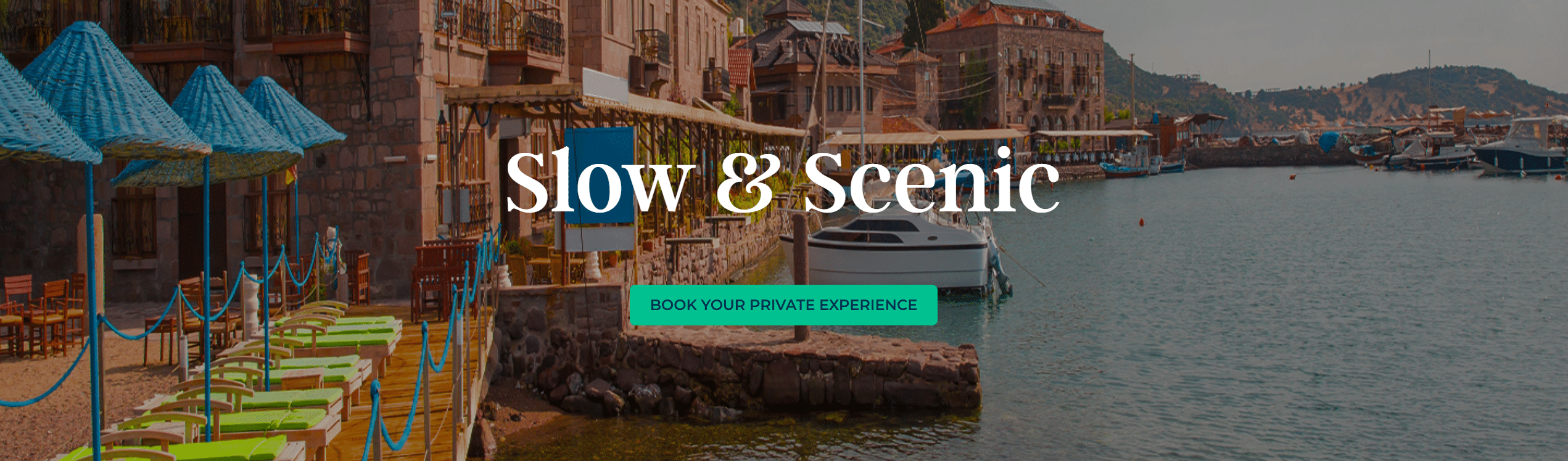 Slow and Scenic front page