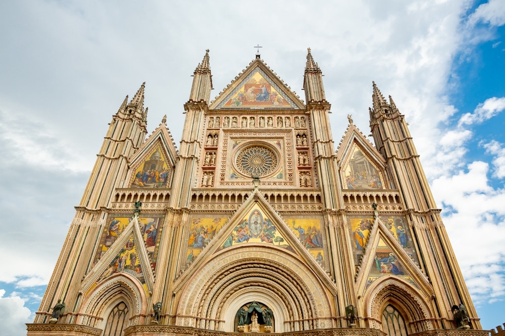 Famous Cathedrals Orvieto Umbria