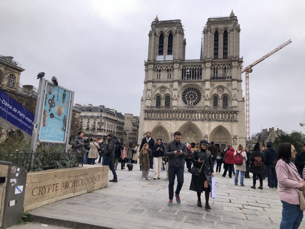 people waling during a walking tour