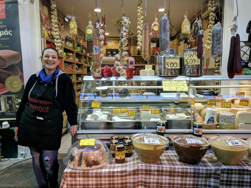 Thessaloniki street food shop food tours