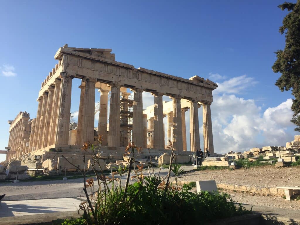 Acropolis front view