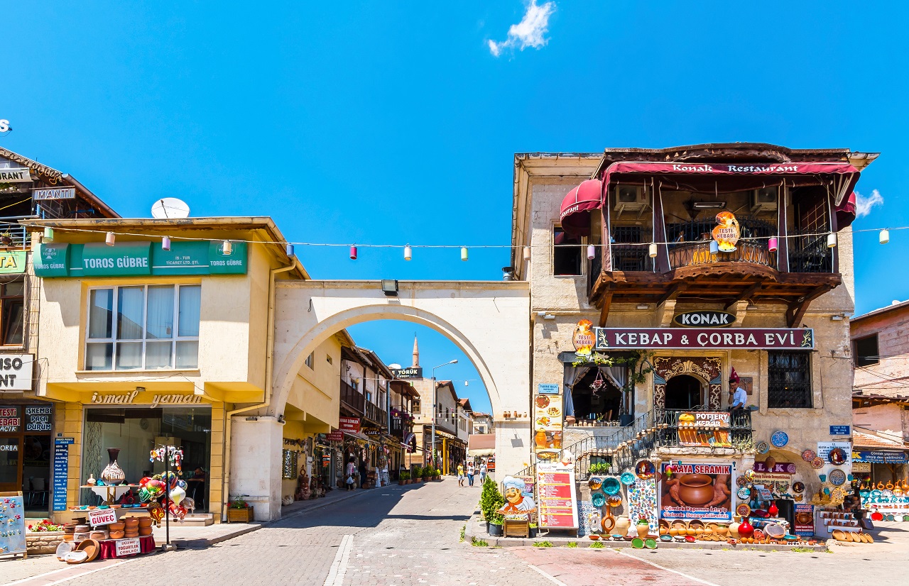 Avanos,,Turkey,-,July,03,,2018,:,Street,View,In