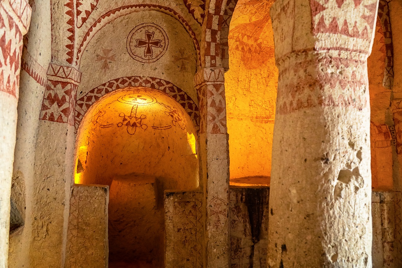 Nevsehir-goreme-turkey,June,13,2024:,The,Chapel,Of,Saint,Barbara,,Located