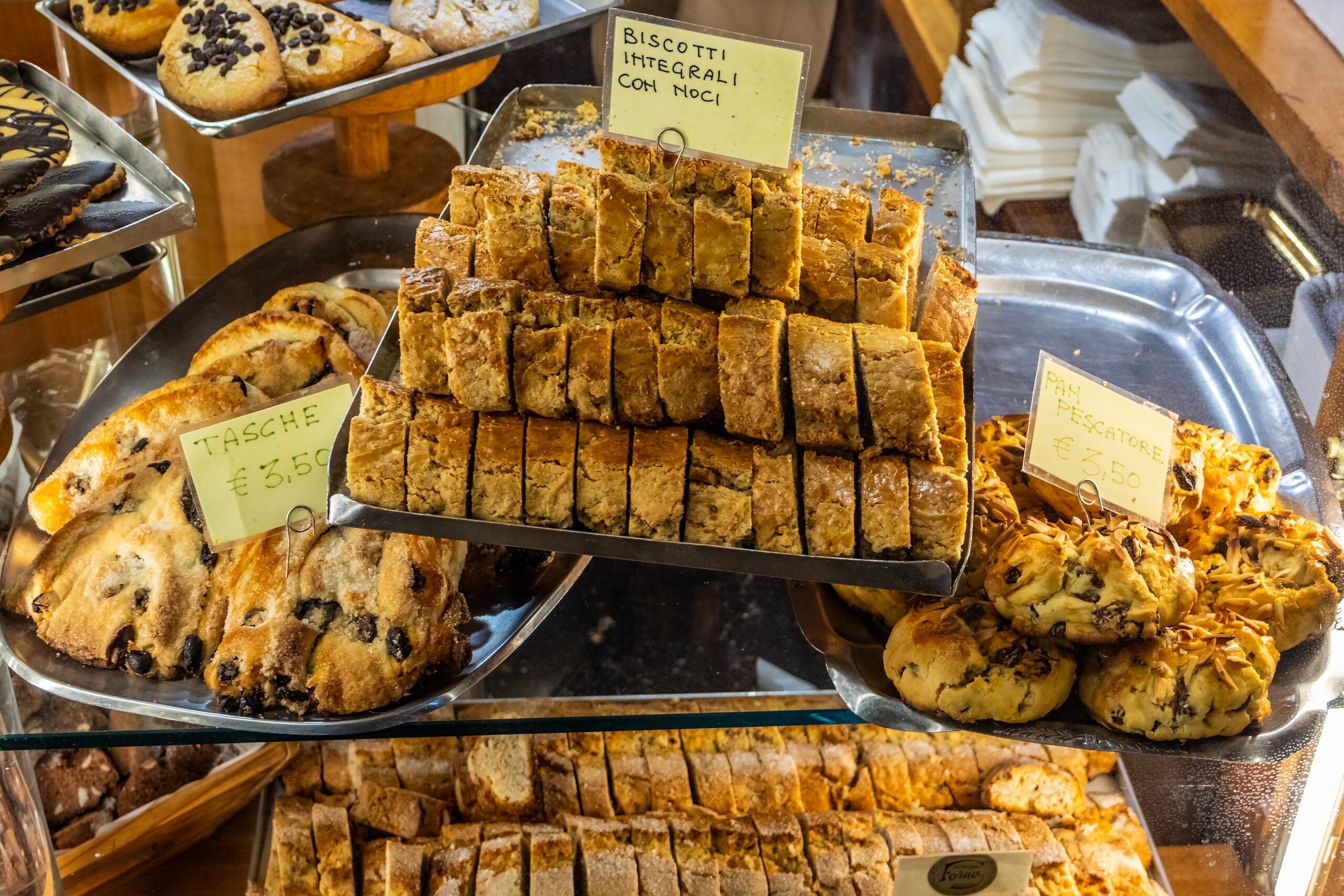 Italian,Cookies,For,Sale,In,Florence,,Italy