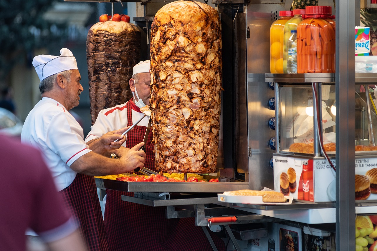 Istanbul,,Turkey.,September,18th,2021,Traditional,Street,Food,,Turkish,Kebab