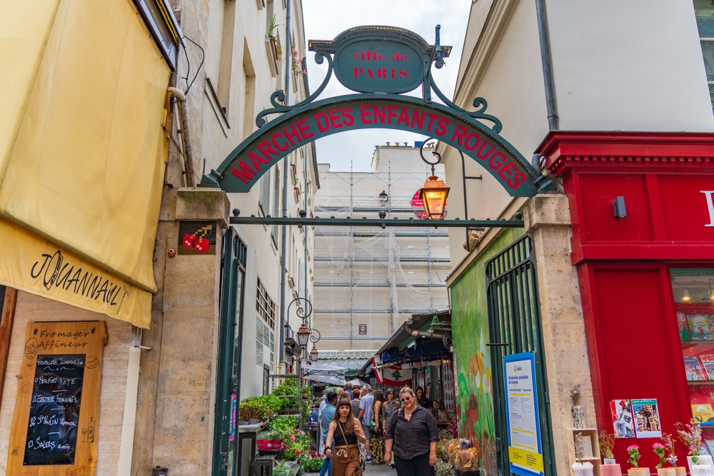 Marché des Enfants Rouges, Paris, local european markets