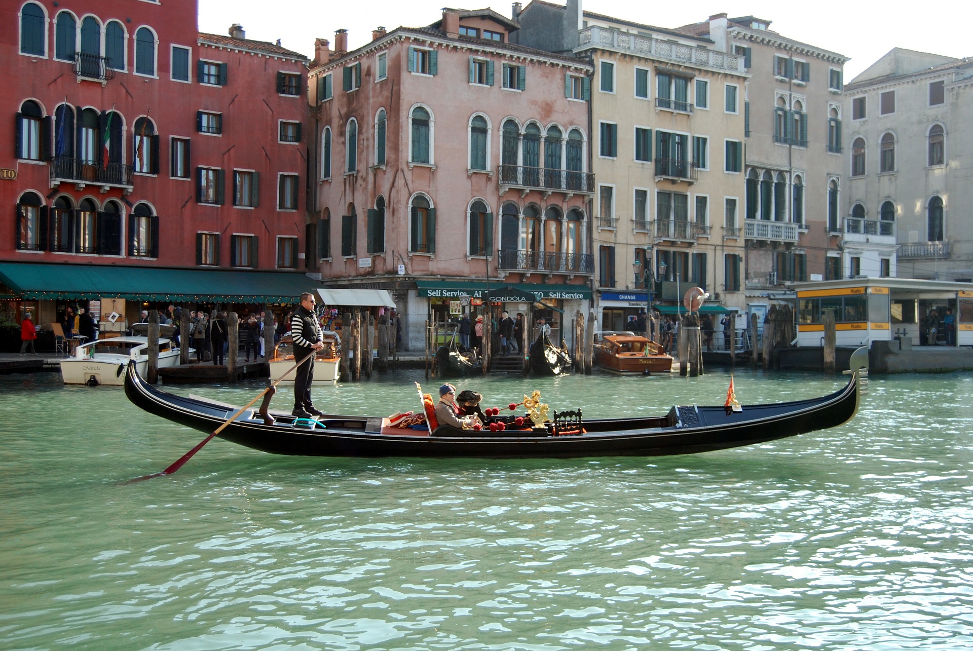 Book a gondola ride